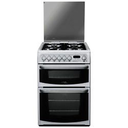 Hotpoint Cannon CH60DHWFS Dual Fuel Cooker, White